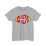 Vintage Chiefs Football Tee - Unisex Heavy Cotton T-Shirt for Game Day