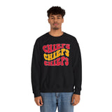 Kansas City Chiefs Football Crewneck Sweatshirt - Unisex Heavy Blend™