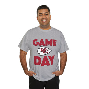 Game Day Unisex Heavy Cotton Tee - Perfect for Football Fans