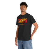 Unisex Heavy Cotton Tee - Chiefs Graphic Tee for Football Fans