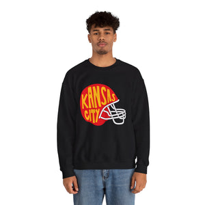 Kansas City Football Crewneck Sweatshirt - Unisex Heavy Blend™