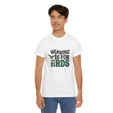 Eclectic Unisex Heavy Cotton Tee - 'Winning is for the Birds' Statement Shirt