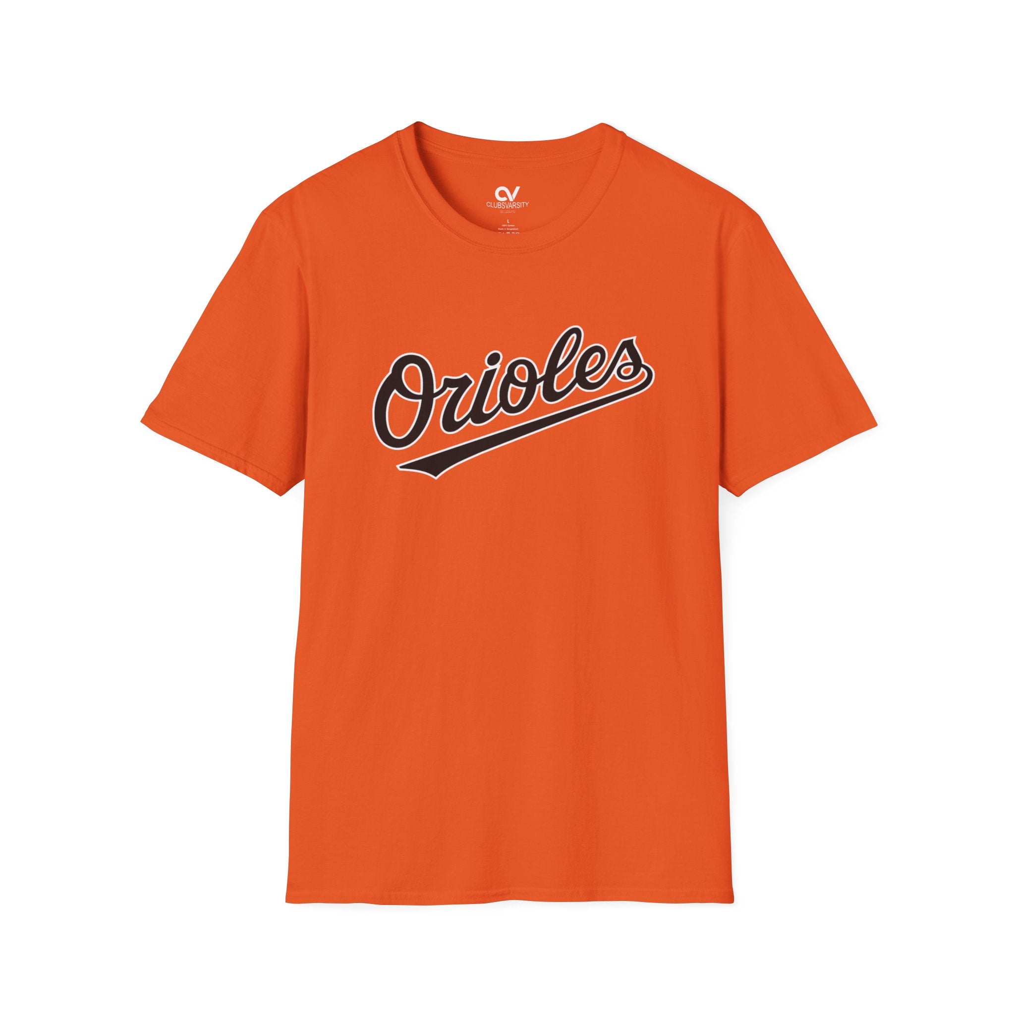 Baltimore Orioles Orange Wordmark T-Shirt