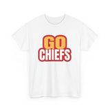 Unisex Heavy Cotton Tee - 'Go Chiefs' Shirt for Game Day Fans