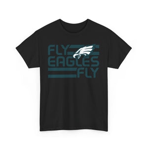 Fly Eagles Fly Unisex Heavy Cotton Tee - Perfect for Game Day!