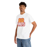 Unisex Heavy Cotton Tee - 'Go Chiefs' Shirt for Game Day Fans