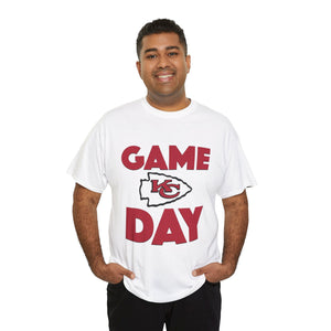 Game Day Unisex Heavy Cotton Tee - Perfect for Football Fans