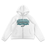 Philadelphia Eagles Superbowl Champions Full-Zip Hoodie