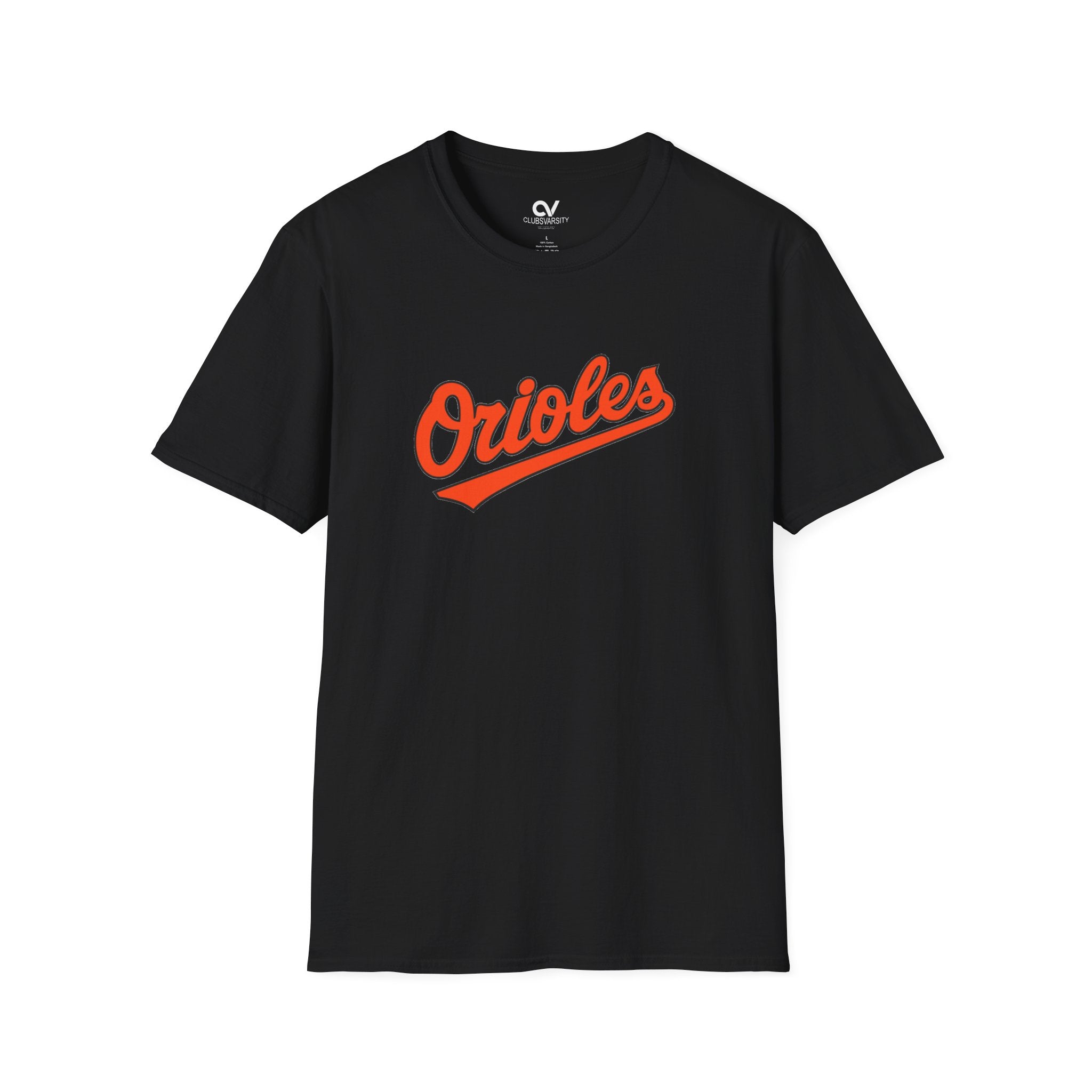 Baltimore Orioles Black Wordmark T-Shirt