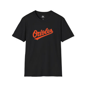 Baltimore Orioles Black Wordmark T-Shirt