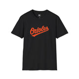 Baltimore Orioles Black Wordmark T-Shirt