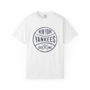 Yankees Fan T-shirt - Unisex Garment-Dyed