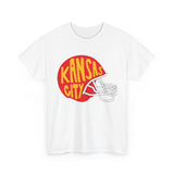 Unisex Heavy Cotton Tee - Kansas City Helmet Logo Tee