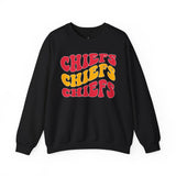 Kansas City Chiefs Football Crewneck Sweatshirt - Unisex Heavy Blend™