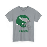 Unisex Heavy Cotton Tee - GO BIRDS Football Fan T-Shirt