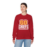 Kansas City Go Chiefs Football Crewneck Sweatshirt - Unisex Heavy Blend™