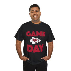 Game Day Unisex Heavy Cotton Tee - Perfect for Football Fans