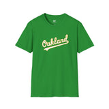 Oakland Athletics Green Wordmark T-Shirt