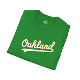 Oakland Athletics Green Wordmark T-Shirt
