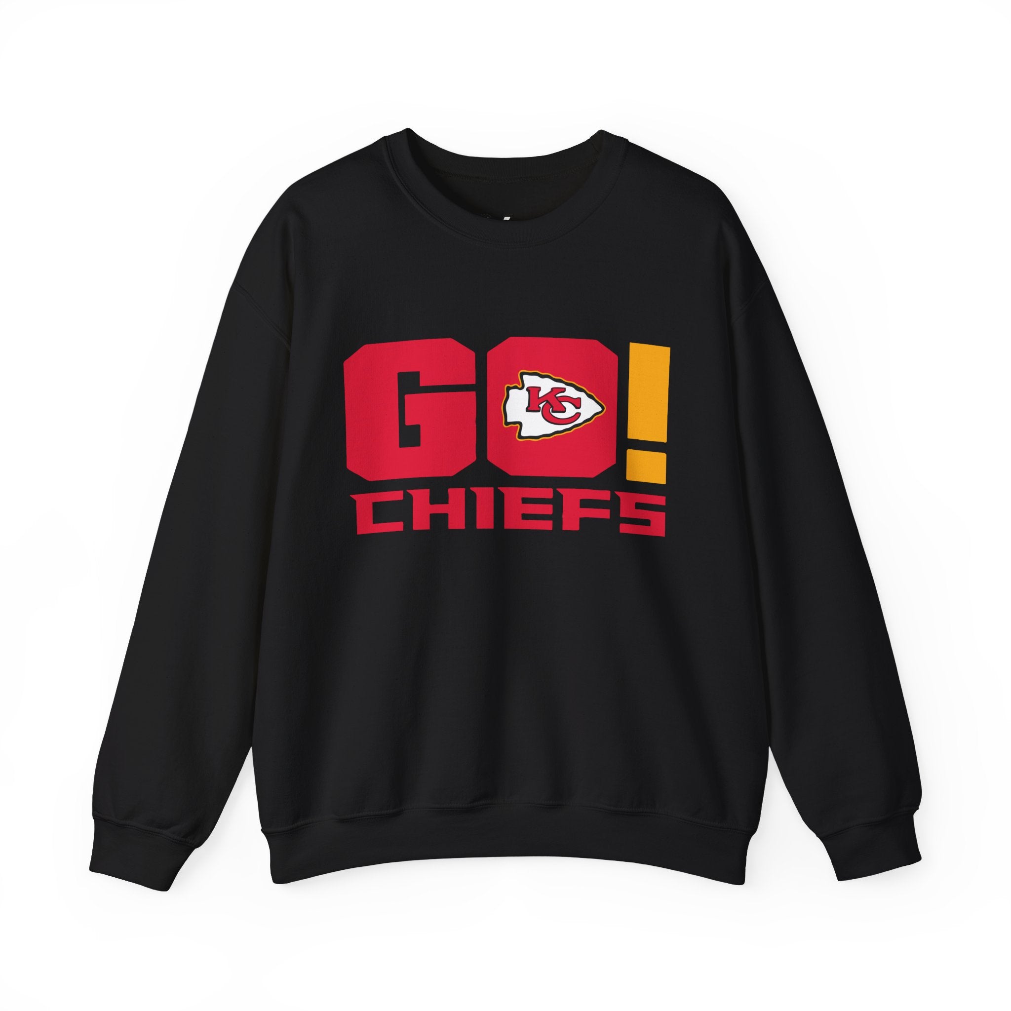 Kansas City Go Chiefs Football Crewneck Sweatshirt - Unisex Heavy Blend™