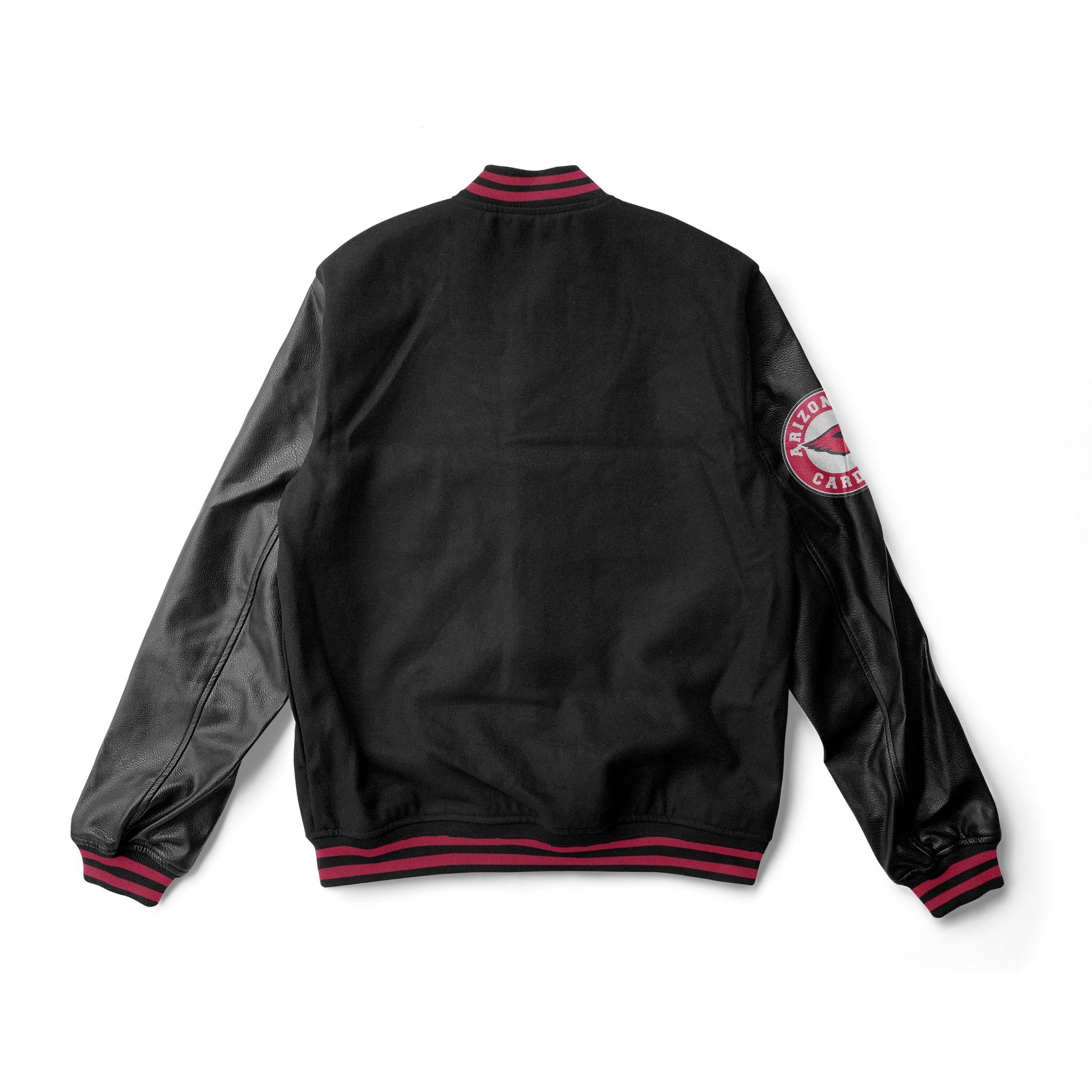 Arizona Cardinals Black Varsity Jacket - NFL Letterman Jacket