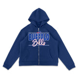 Buffalo Bills Wordmark Full-Zip Hoodie