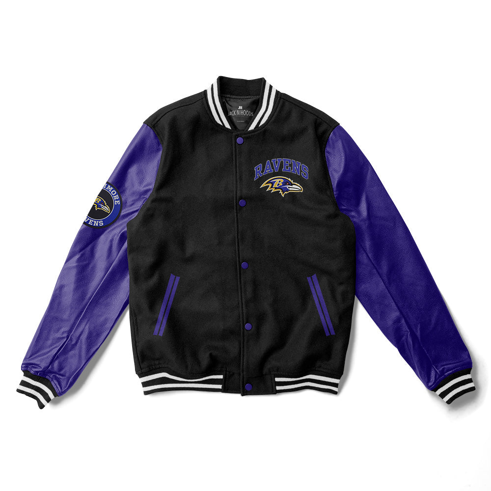 Baltimore Ravens Varsity Jacket - NFL Letterman Jacket