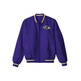 Baltimore Ravens Lightweight Bomber Jacket – NFL Bomber Jacket - Clubs Varsity