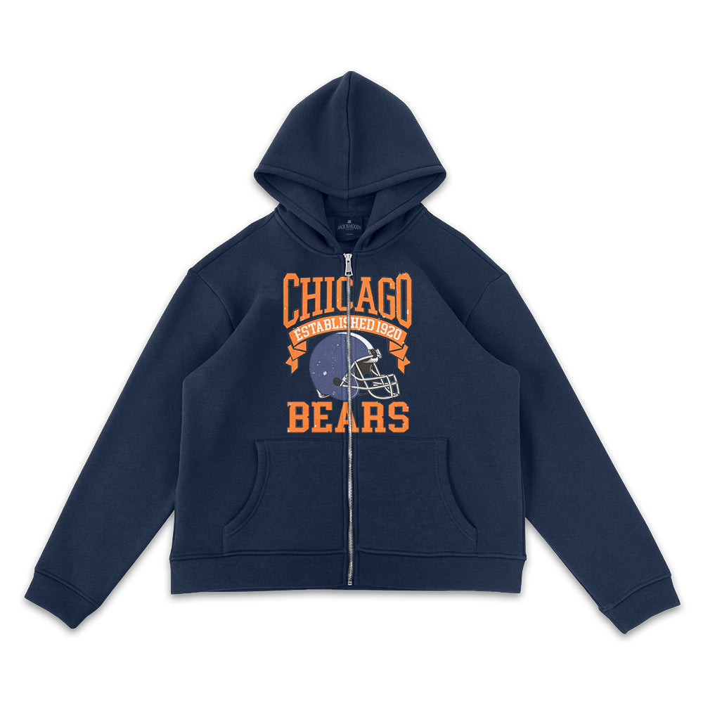 Chicago Bears Established 1920 Full-Zip Hoodie