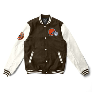 Cleveland Browns Varsity Jacket - NFL Letterman Jacket