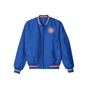 Chicago Cubs Royal Blue Bomber Jacket – Classic Lightweight Outerwear with Iconic Team Logo