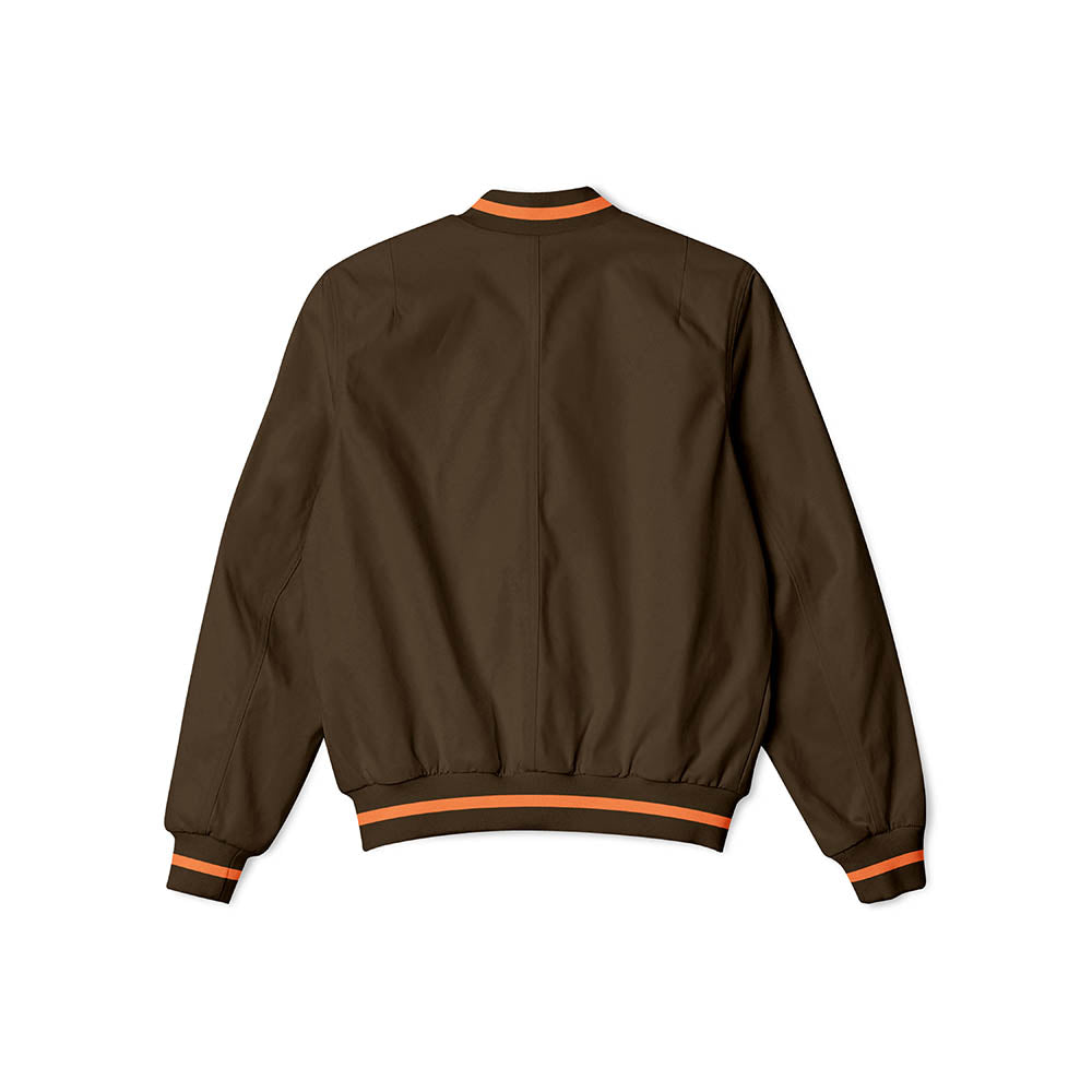 Cleveland Browns Lightweight Bomber Jacket – NFL Bomber Jacket - Clubs Varsity