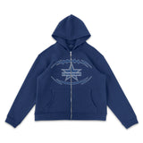 Dallas Cowboys Wordmark Full-Zip Hoodie