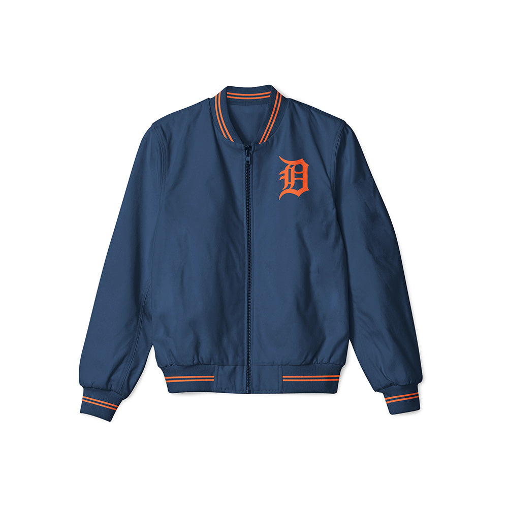 Detroit Tigers Bomber Jacket – Lightweight Outerwear with Classic Team Logo
