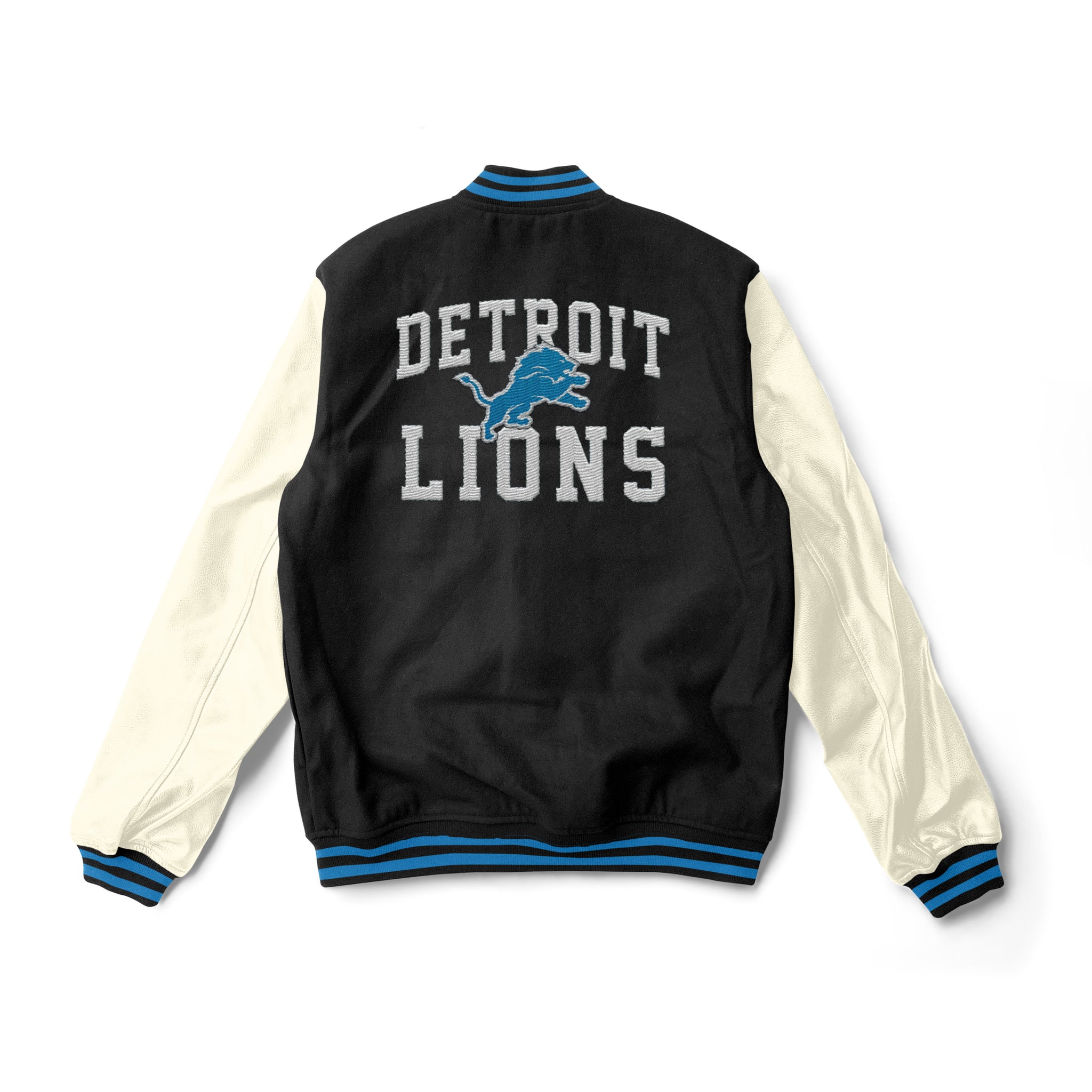 Detroit Lions Varsity Jacket - NFL Letterman Jacket