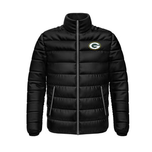 Green Bay Packers Puffer Jacket - NFL Puffer Jacket - Clubs Varsity