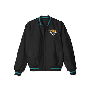 Jacksonville Jaguars Lightweight Bomber Jacket – NFL Bomber Jacket - Clubs Varsity