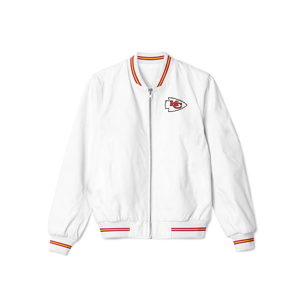 Kansas City Chiefs Lightweight Bomber Jacket – NFL Bomber Jacket - Clubs Varsity