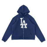 Los Angeles Dodgers LOGO Full-Zip Hoodie