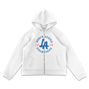 Los Angeles Dodgers 2024 World Series Champions Full-Zip Hoodie