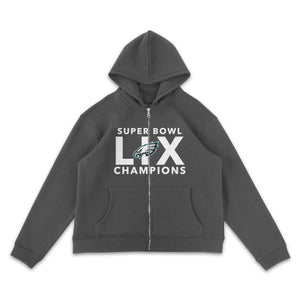 Philadelphia Eagles LIX Superbowl Champions Full-Zip Hoodie