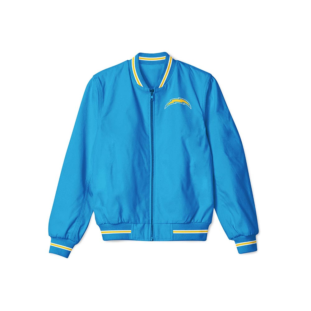 Los Angeles Chargers Lightweight Bomber Jacket – NFL Bomber Jacket - Clubs Varsity