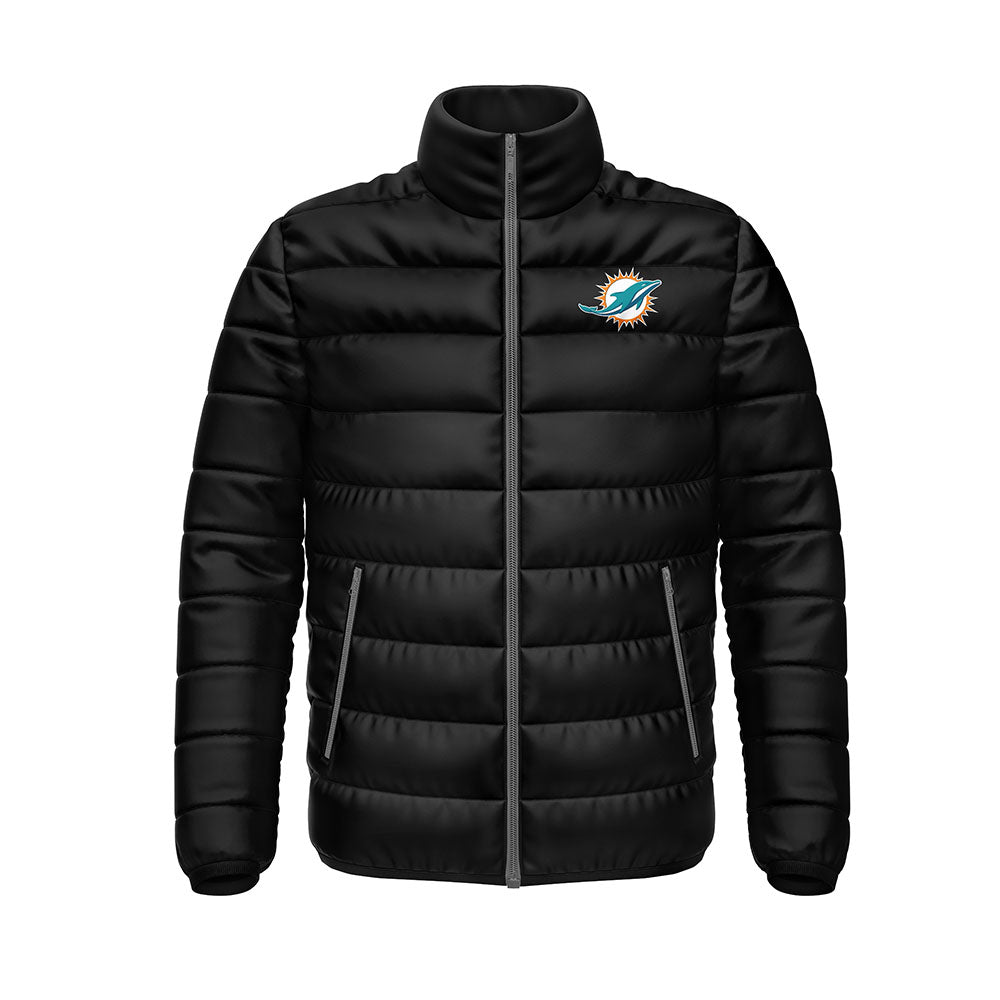 Miami Dolphins Puffer Jacket - NFL Puffer Jacket - Clubs Varsity