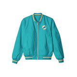 Miami Dolphins Lightweight Bomber Jacket – NFL Bomber Jacket - Clubs Varsity