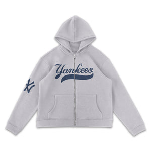 New York Yankees Wordmark Full-Zip Hoodie