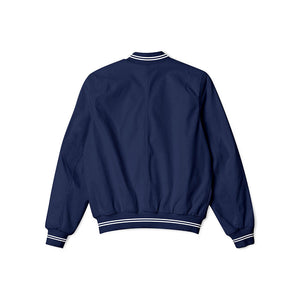 New York Yankees Navy Blue Bomber Jacket – Classic Lightweight Sportswear with Iconic Team Logo