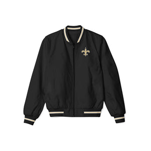 New Orleans Saints Lightweight Bomber Jacket – NFL Bomber Jacket - Clubs Varsity