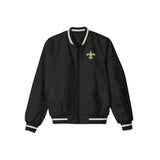 New Orleans Saints Lightweight Bomber Jacket – NFL Bomber Jacket - Clubs Varsity