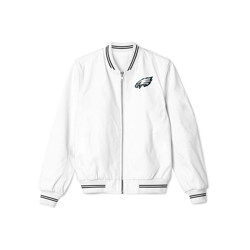 Philadelphia Eagles Lightweight Bomber Jacket – NFL Bomber Jacket - Clubs Varsity