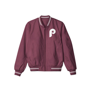 Philadelphia Phillies Bomber Jacket – Lightweight Outerwear with Classic Team Logo